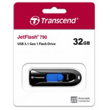 【1768購物網】TRANSCEND  JetFlash790 32GB 創見 隨身碟 黑 (精技) TS32GJF790K