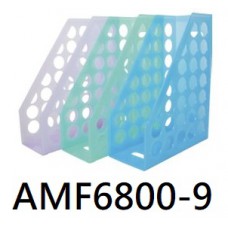 【1768購物網】AMF6800-9 開放式雜誌箱(果凍色) WIP 雜誌盒 台灣聯合文具