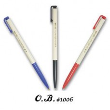 OB-1006 自動原子筆 (0.3)  可分藍/紅/黑