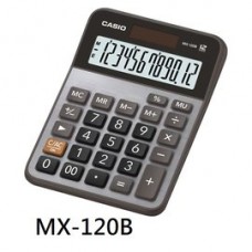 【1768購物網】CASIO MX-120B 12位數 計算機(卡西歐) 金屬面板、大型顯示幕