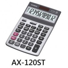 【1768購物網】AX-120ST 卡西歐計算機 CASIO 12位數 金屬面板、可掀式面板